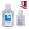 2 Oz. Antibacterial Gel Hand Sanitizer in Square Bottle
